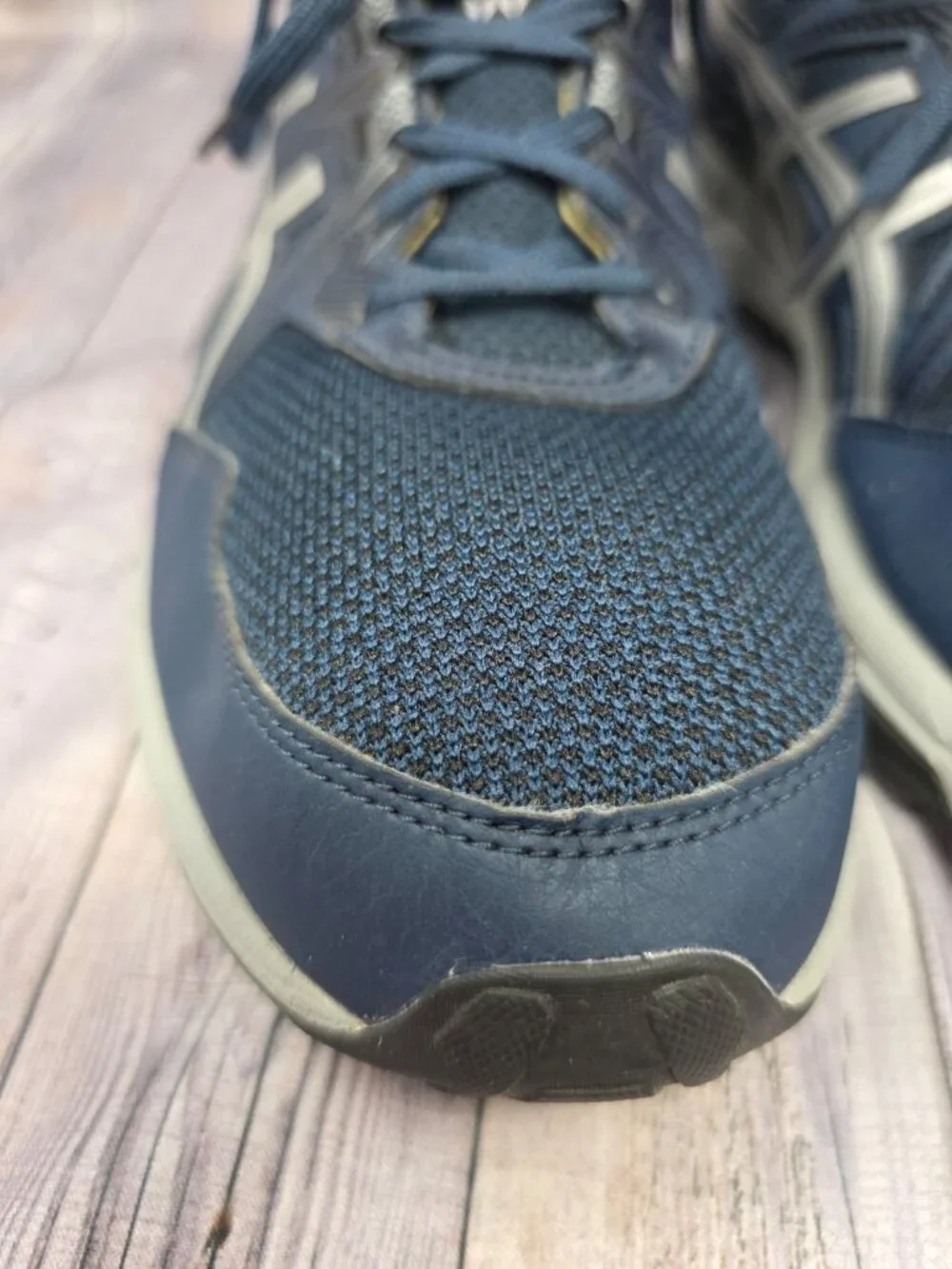 ASICS Gel-Venture Athletic Trail Running Shoes Navy Blue Mens Size 12 #1011A824
